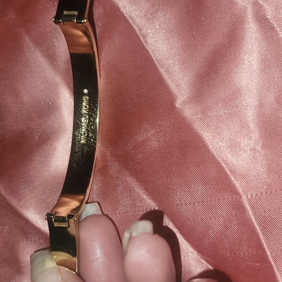 Michael Kors Gold Plated Cuff Bracelet - Picture 4 of 4